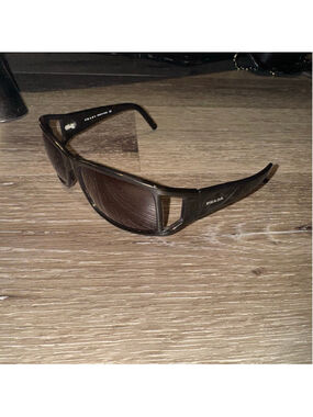 PRADA Black & Brown Sunglasses One Size